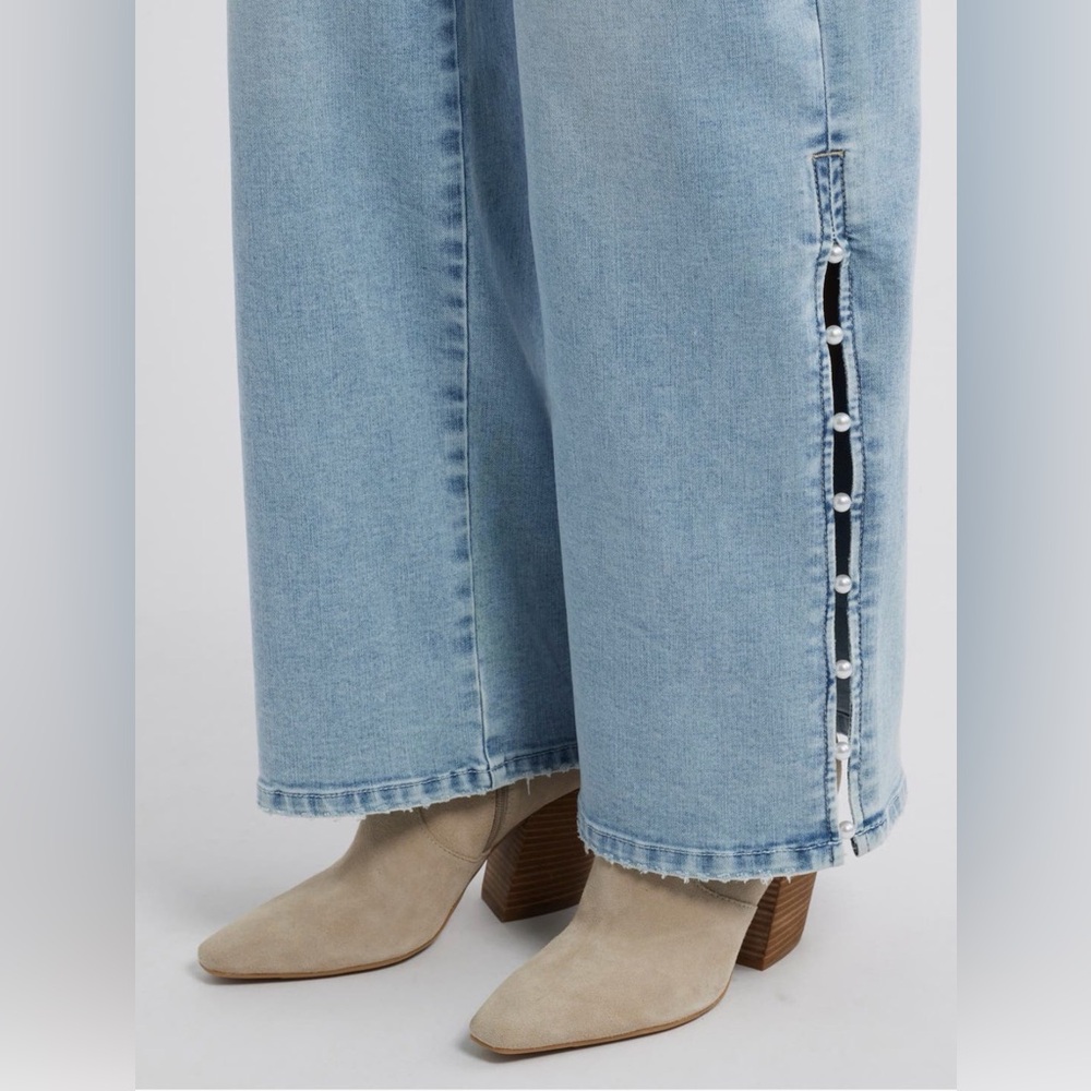 Wit & Wisdom Sam ‘Ab’solution High Waist Wide Leg Jeans